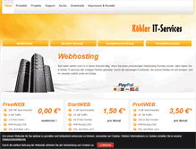 Tablet Screenshot of koehler-it.eu